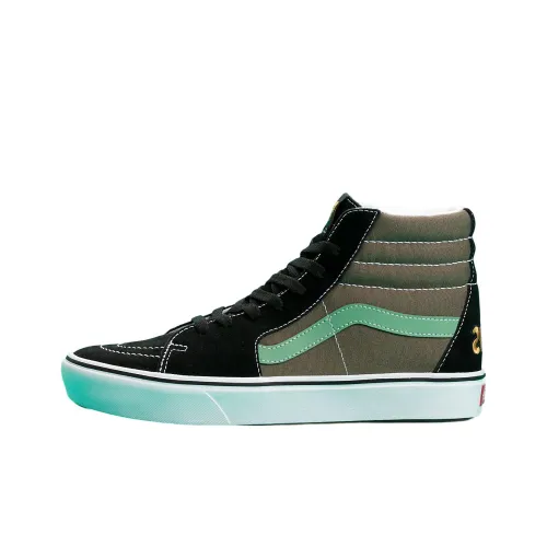 Vans SK8 Forager Comfycush Износостойкий и Легкий Высокий Топ Скейтборд Кроссовки Unisex Черный