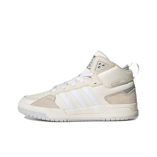 Adidas Neo 100DB MID Топ Скейтборд Кроссовки Женские Экрю