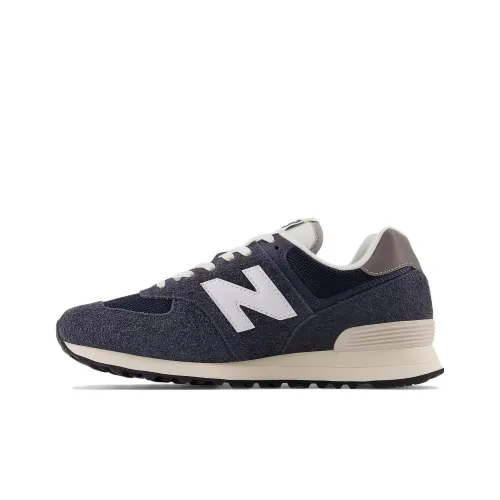 New Balance NB 574 Low Топ Повседневные Беговые Кроссовки Унисекс Синий Белый