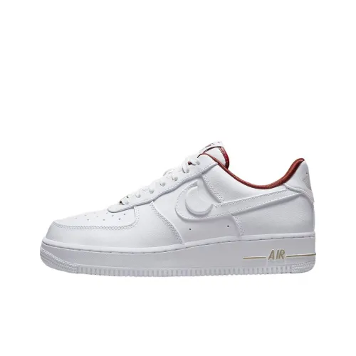 Nike Air Force 1 Low Топ Скейтборд Кроссовки Женские Белые