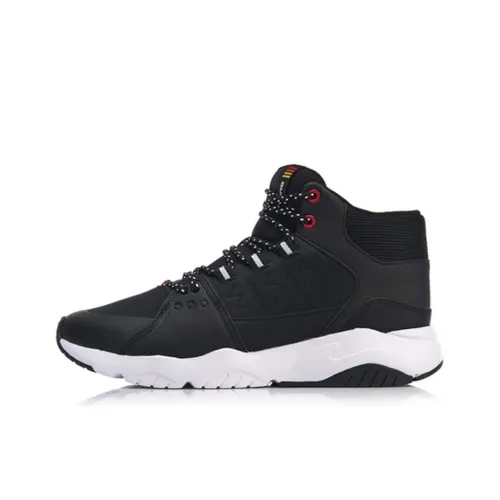 Подкладка Pioneer Shock Absorbers противоскользящая устойчивая к истиранию высокий топ спортивная повседневная обувь мужская черно-белая