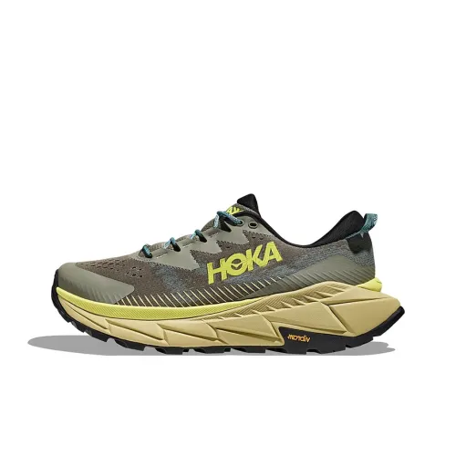HOKA ONE ONE Лазурь Амортизаторы Slip-resistant Низкий Топ Уличная обувь Унисекс Зеленый