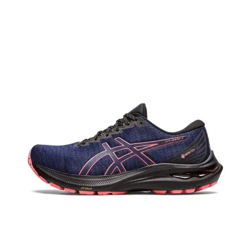 Asics GT 2000 11 Low Топ Беговые кроссовки Женские Синий черный