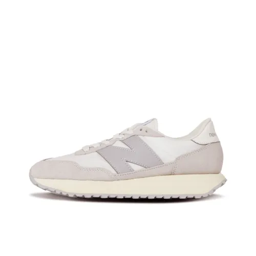 New Balance NB 237 Low Топ Беговые кроссовки Женские Серый Белый