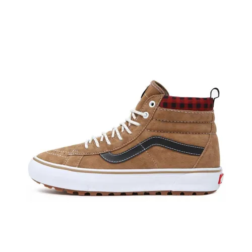 Vans SK8 MTE 1 High Топ Скейтборд Кроссовки Унисекс Коричневый Черный