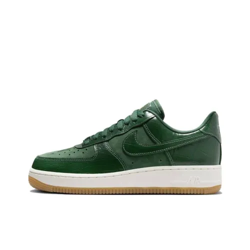Nike Air Force 1 Low Топ Скейтборд Кроссовки Женские Зеленые