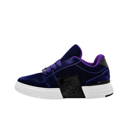 PHILIPP PLEIN Hexagon High Топ Скейтборд Кроссовки Женские Фиолетовые