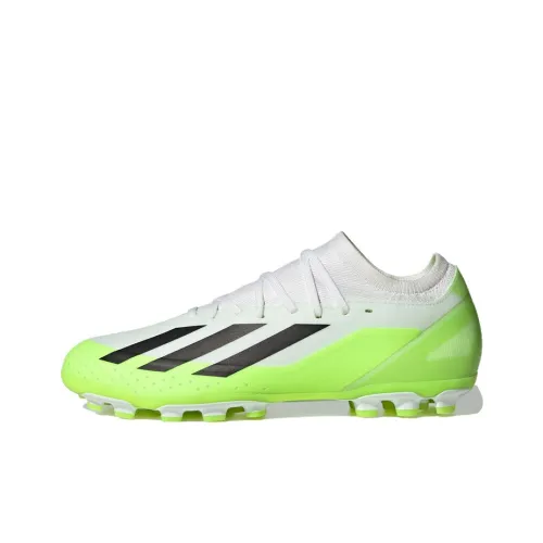 Adidas X Crazyfast.3 Футбольные бутсы Низкие Белый/Зеленый/Черный Унисекс