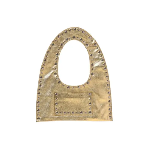 GIMAGUAS Кожа Сумка Сумка через плечо Мини Женский Золотой