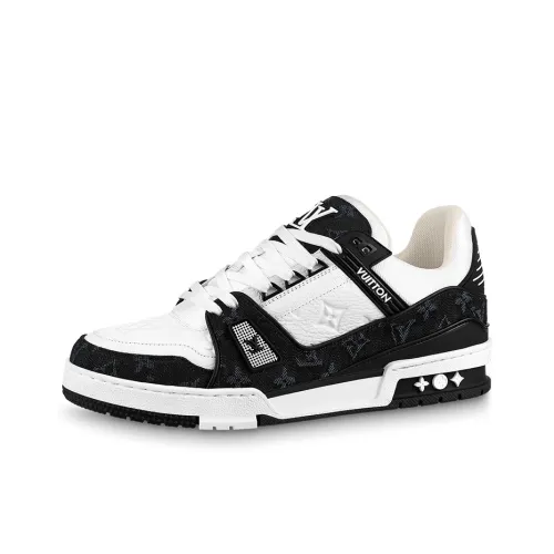 LOUIS VUITTON Кроссовки для скейтбординга Trainer Low Топ Унисекс