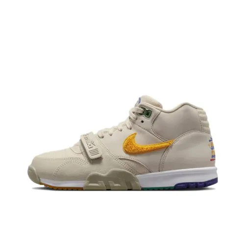 Nike Air Trainer 1 'LA Familia' Амортизаторы Shock Absorbers Противоскользящие Устойчивые к истиранию MID Топ Кроссовки для тренировок Бежевый