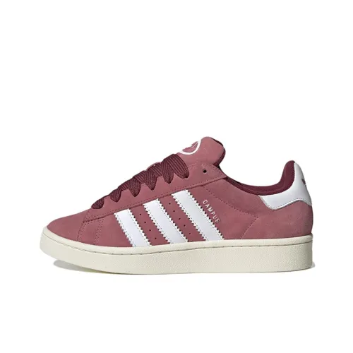 Adidas Originals CAMPUS 00s Устойчивые к истиранию низкие скейтборд-кроссовки женские розовые и белые