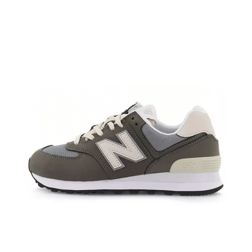 New Balance NB 574 Low Топ Повседневные Беговые Кроссовки Унисекс Бетон Серый
