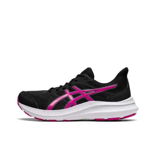Asics Jolt 4 Low Топ Беговые кроссовки Женские Черный Фиолетовый