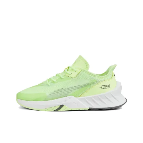 PUMA Mercedes MAPF1 Mako SL Low Топ Спортивная Повседневная Обувь Зеленый