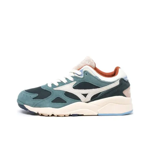 Mizuno RB Line. Sky Medal S Противоскользящий устойчивый к истиранию низкий топ спортивная повседневная обувь унисекс зеленый белый