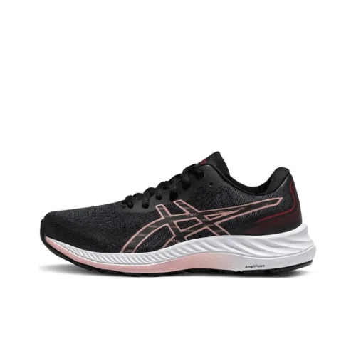 Asics Гель Excite 9 Low Топ Беговые кроссовки Женские Черный Розовый