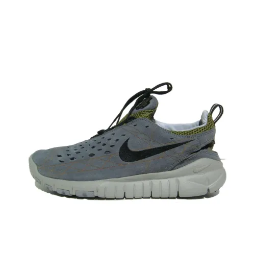 Nike Free Trail 5,0 противоскользящие устойчивые к истиранию низкий топ беговые кроссовки мужские серые