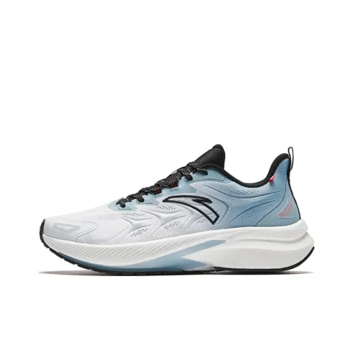 ANTA Rocket 5,0 Амортизаторы Slip-resistant устойчивые к истиранию Низкий топ Повседневные Беговые кроссовки Мужские Белый Черный Синий