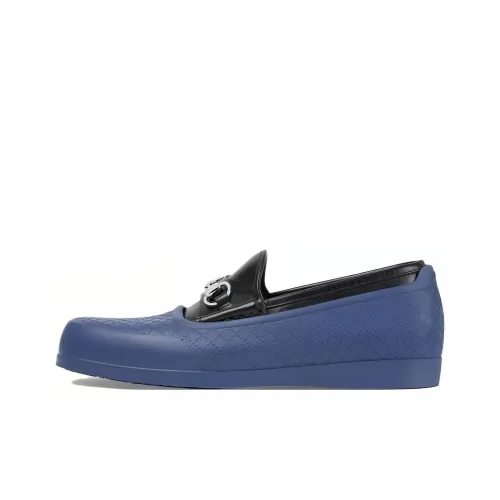 GUCCI Лоферы Blue Men's