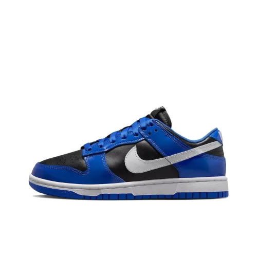Nike Dunk Low Топ Скейтборд Кроссовки Женские Синий