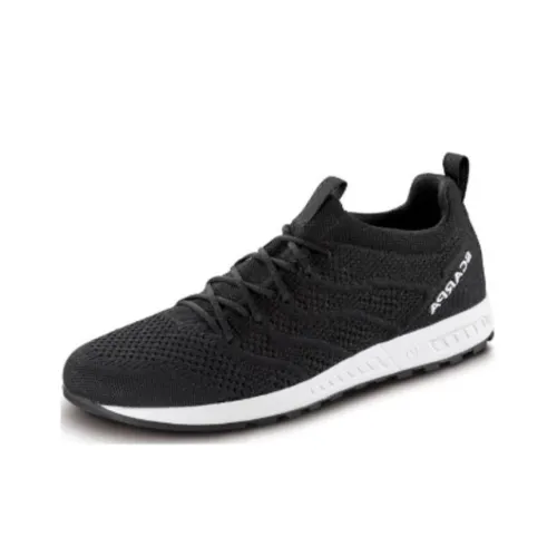 SCARPA Gecko AIR Cushioning Износостойкие Низкие Кроссовки для Бега Унисекс Черные