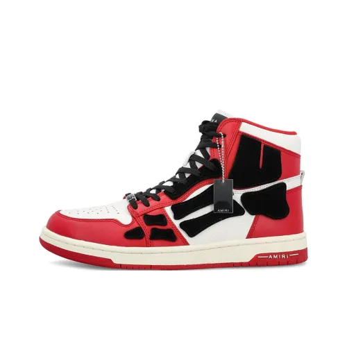 AMIRI Skel Топ Hi High Топ Стильные Скейтбординги Мужской Красный