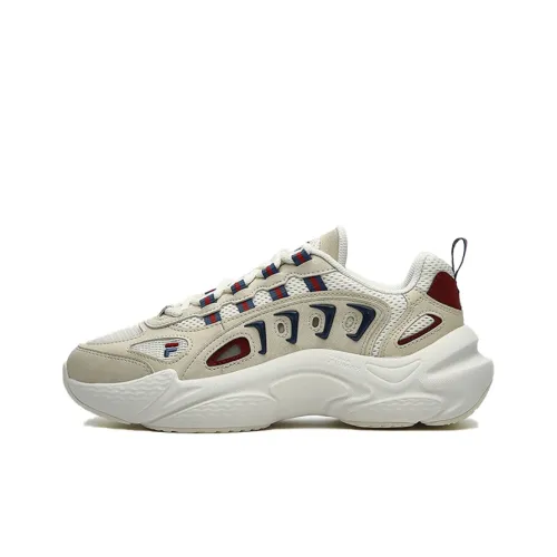 FILA FUSION SKY TRAIL DX Fishbone Head Низкий Топ Casual Женский Экрю