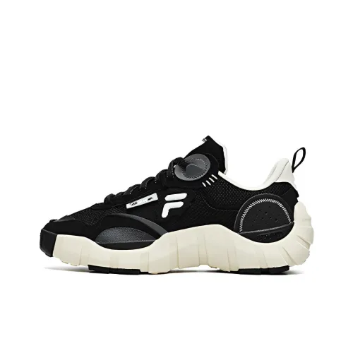 FILA FUSION BONE Низкий Топ Casual Мужской Черный