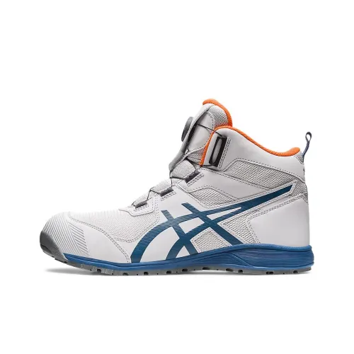 Asics Winjob MID Топ Повседневная обувь Мужская Белый Синий