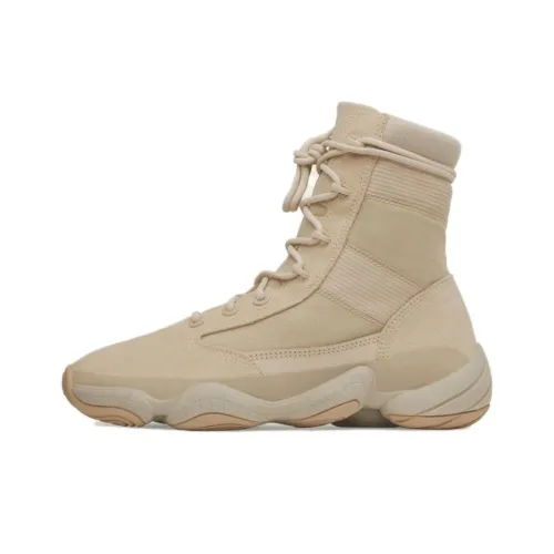 Adidas Originals Yeezy 500 High Топ Толстая подошва Кроссовки Мужские Коричневые