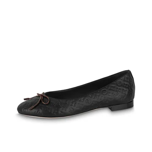 LOUIS VUITTON Nina Балет Повседневная обувь Женская Черная