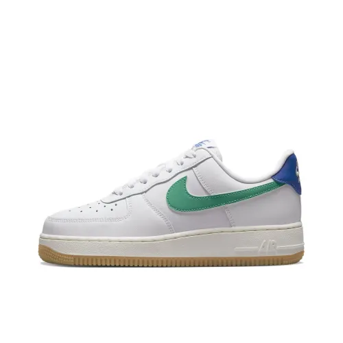 Nike Air Force 1 Low Топ Скейтборд Кроссовки Женские Белый Зеленый