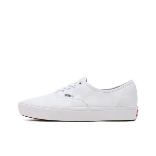 Vans Authentic Series Coldhearted Comfycush Low Топ Скейтборд Кроссовки Унисекс Белый