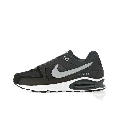 Nike Air Max Command Abrasion Resistant Дышащий Низкий Топ Беговые кроссовки Унисекс Черный