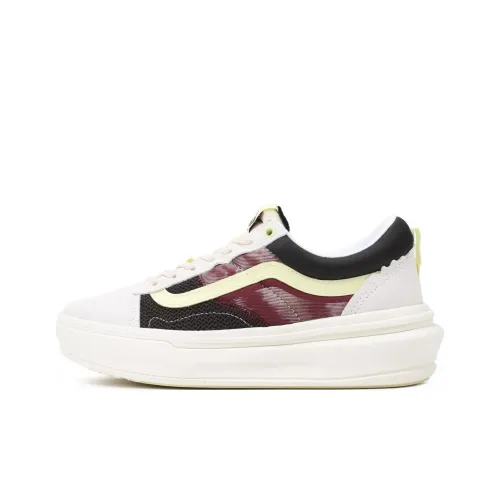 Vans Old Skool Collection Overt Plus CC Low Скейтборд Кроссовки Unisex Белый Черный Красный