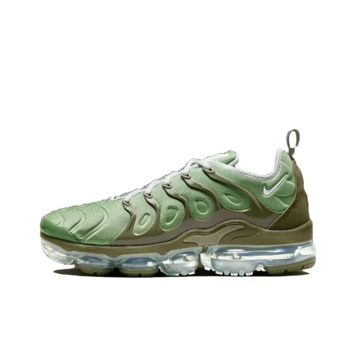 Nike Air Vapormax Plus Low Топ Беговые кроссовки Мужской Зеленый