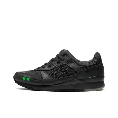 ATMOS x Asics Gel Lyte 3 Gel Lyte III OG Устойчивый к истиранию Легкий Амортизация Низкий Топ Casual Мужской Черный