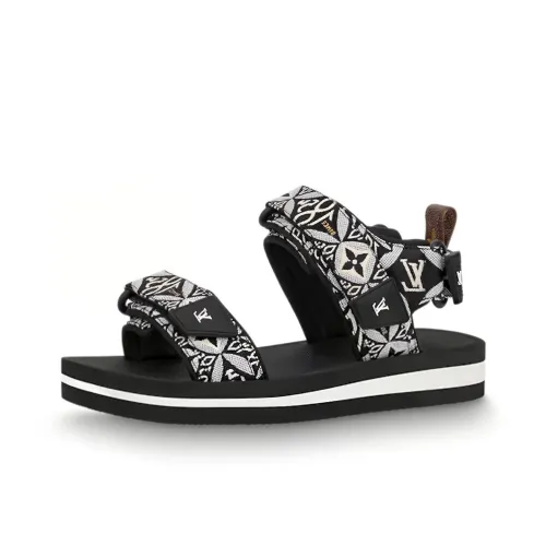 LOUIS VUITTON Arcade Пляжные сандалии Женские Черный