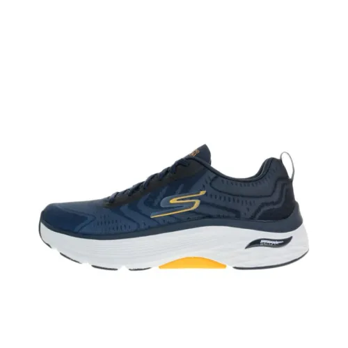 Skechers Max Cushioning Arch Fit Низкие Кроссовки для Бега Синий