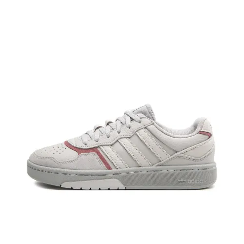 Adidas Originals Courtic Slip Resistant Abrasion Resistant Низкие Кроссовки для скейтбординга Унисекс Серые