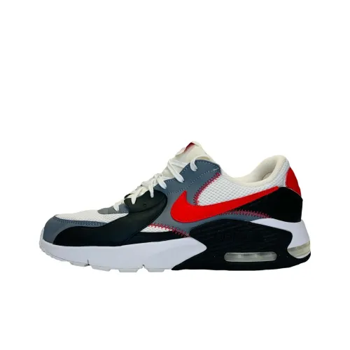 Nike Air Max Excee Low Топ Повседневная обувь Мужская Черный Белый Серый
