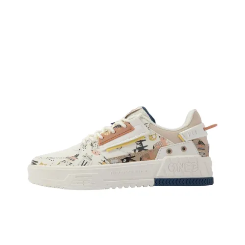 361° Star Beyond 2 Амортизация Износостойкие Низкие Кроссовки для Скейтбординга Женские Белый Умбра