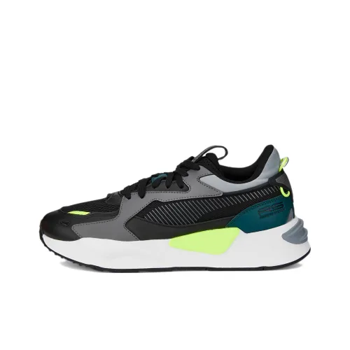 PUMA RS Z Core Low Топ Повседневная обувь Унисекс Черный Серый Зеленый