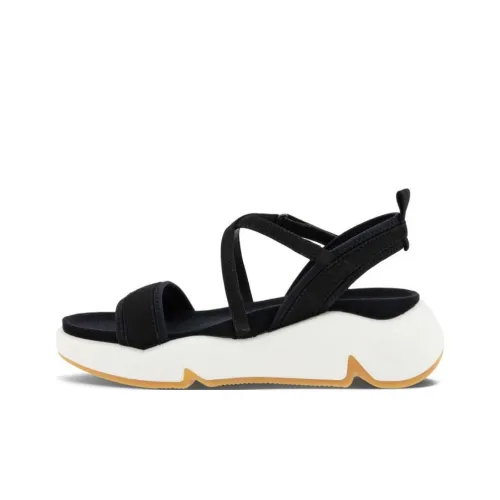 Ecco Tide Fun Пляжные сандалии Черные Женские