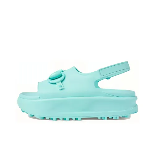 GUCCI One Ремень Сандалии Женские Циановый