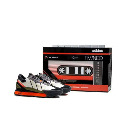 Adidas Neo Futro Mixr Slip Resistant Abrasion Resistant Низкий Топ Casual Унисекс Черный Белый