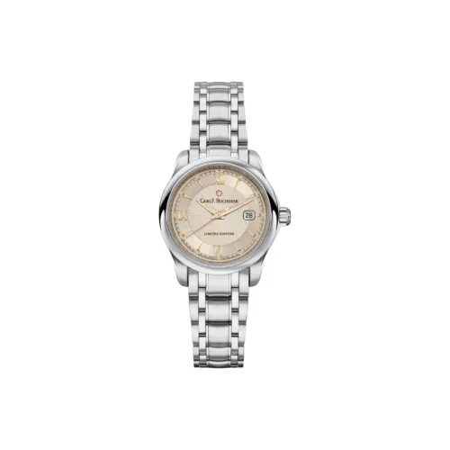 Carl F.Bucherer Ручной Механический Движение Женские Часы из Коллекции MANERO 30 мм Бежевые