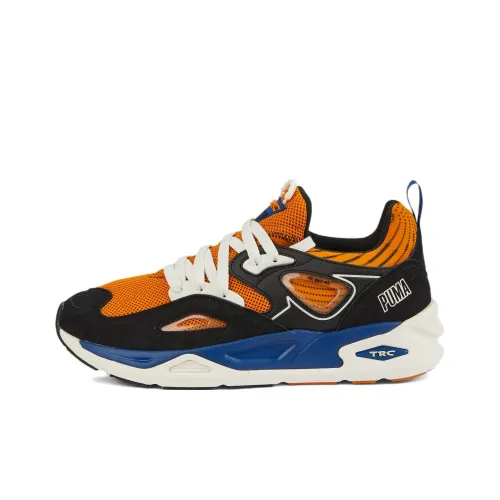 PUMA Trc Blaze SWXP Low Топ Спортивная Повседневная Обувь Унисекс Желтый Синий Черный