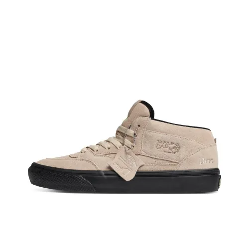 Dime MTL x Vans Half Cab 92 Износостойкий и Легкий MID Скейтборд Кроссовки Unisex Серый